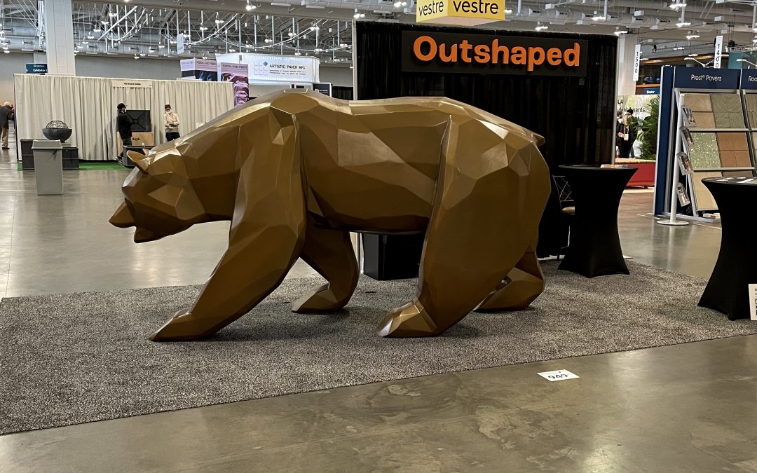 The Golden Bear at the 2021 ASLA Expo, Nashville Tennessee